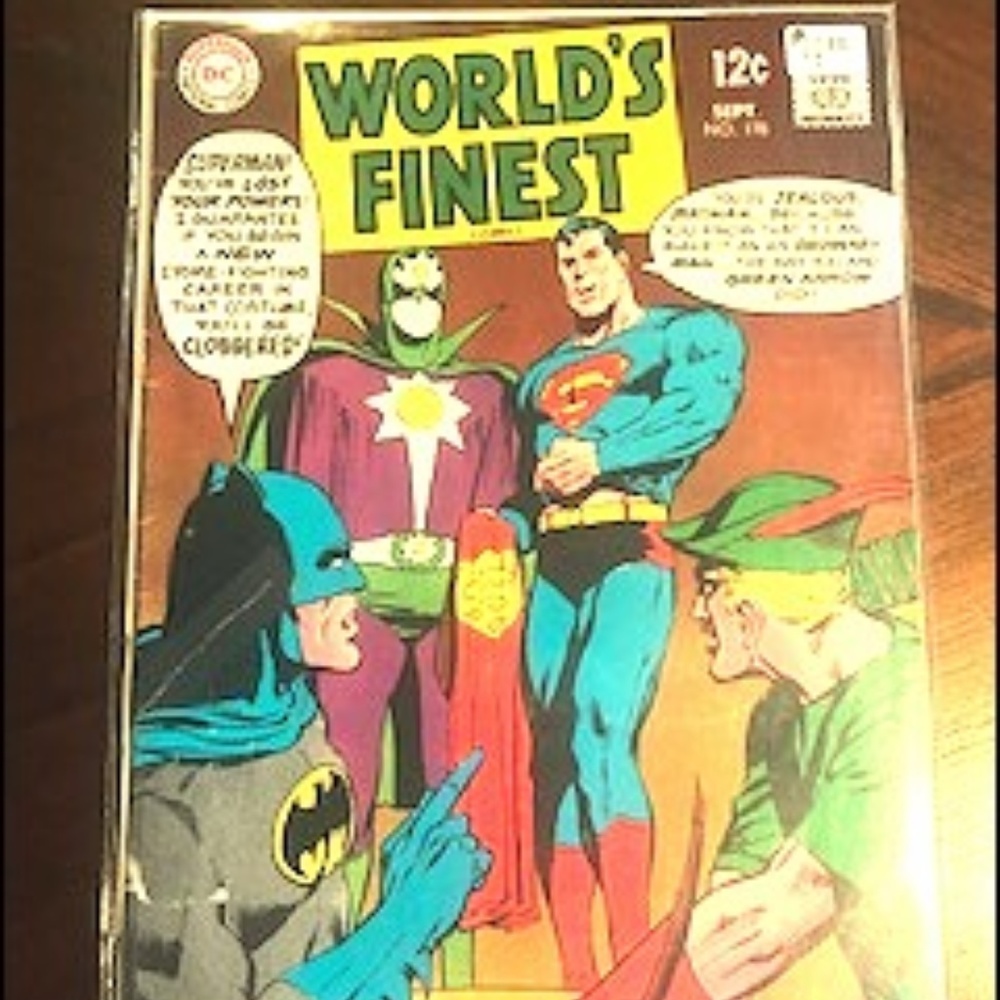 World's Finest Superman collector's comic book